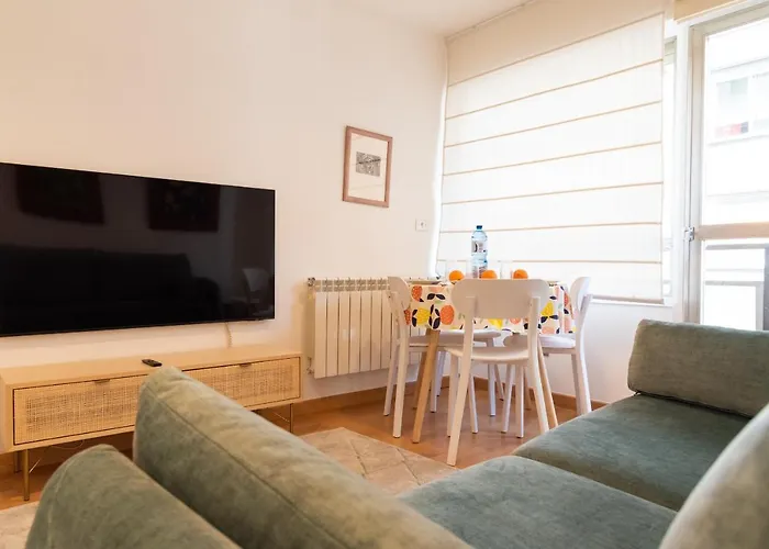 Apartmán Elegante Apt. P/4 En El Centro De C/wifi Vigo