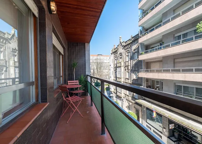 Elegante Apt. P/4 En El Centro De C/wifi Apartmán Vigo